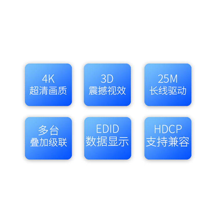 1進16出4k高清HDMI分配器